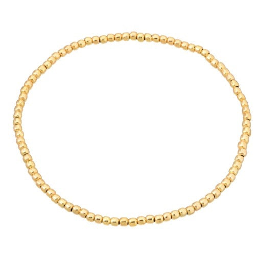 14k gold 2.5mm beads by Boussidan