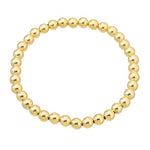 Load image into Gallery viewer, gold filled gold stretch bracelet 

