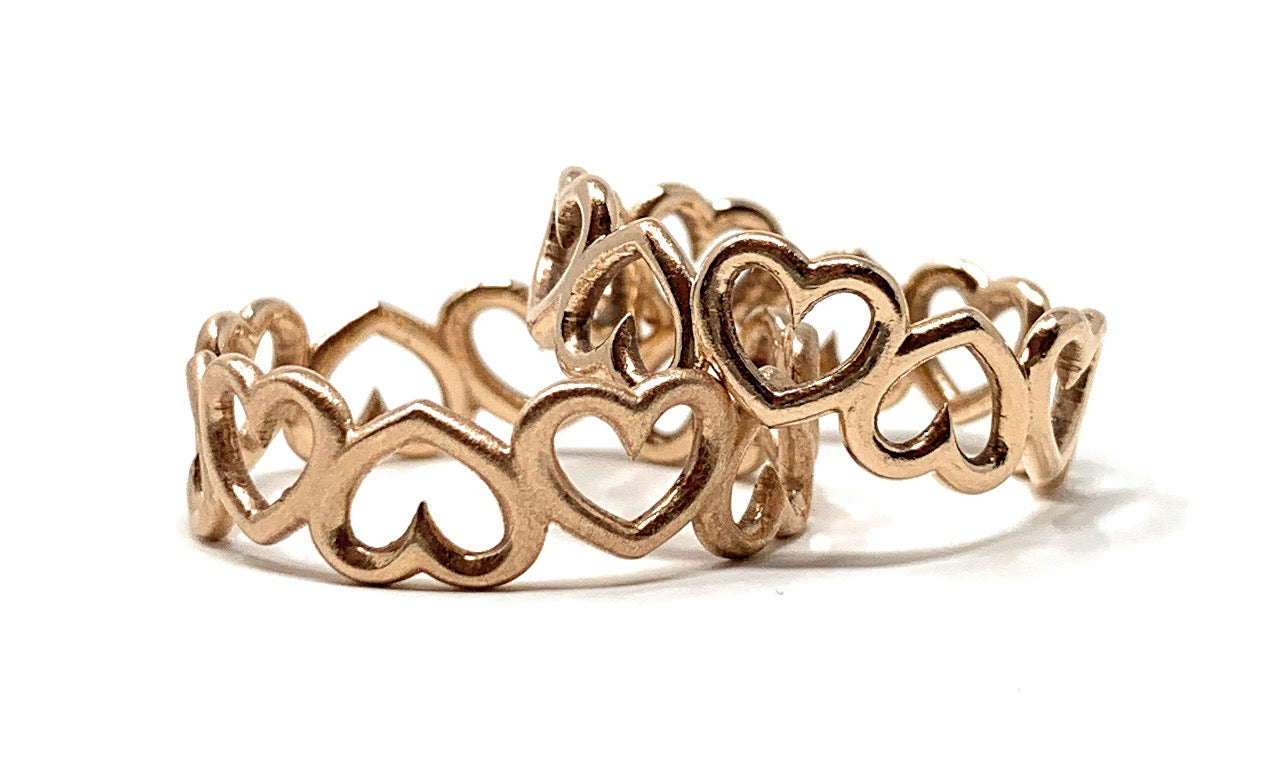endless-love-eternity-heart-ring-14k-side by boussidan
